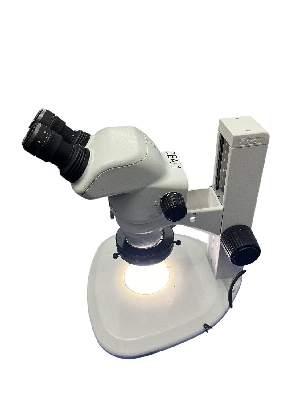 NIKON SMZ 745 MIKROSKOP 6,7X-50X MIT NIKON C-PSN 213406 STAND UND LED-LICHT 