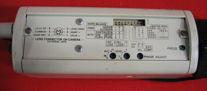 BURLE SECURITY PRODUCTS TC372 KOMMERZIELLE VIDEOKAMERA 