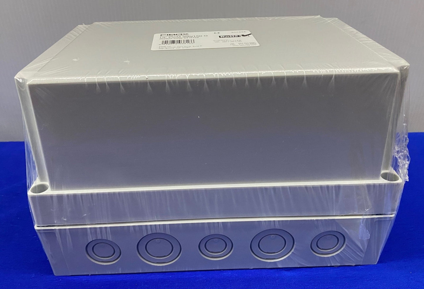 FIBOX UL PCM 200/150 G 6416329 ENCLOSURE O/D 10" X 7.1" X 5.9" POLYCARBONATE