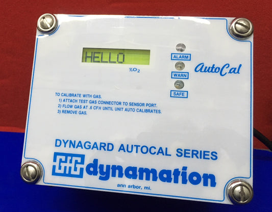 GFG INSTRUMENTATION / DYNAMATION DYNAGARD AUTOCAL SÉRIE 1001 MONITEUR DE CONDUITE D'AIR