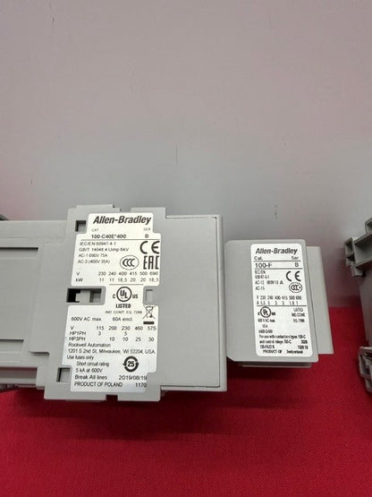 Allen Bradley 100-C40E*400 ser. B w/ 100-F ser. B contractor IEC / EN 60947-4-1