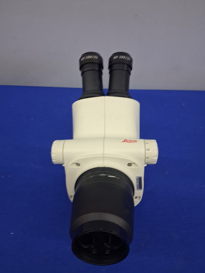 Leica S4E 6.3-30X Stereo Zoom Microscope Head Only 10446293 with 10x Eyepieces