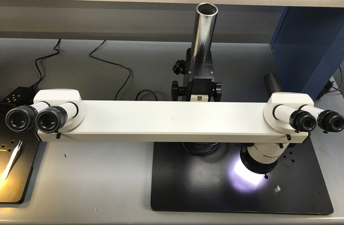 WILD HEERBRUGG  WILD MB DUAL VIEWING TRAINING MICROSCOPE / TEACHING MICROSCOPE
