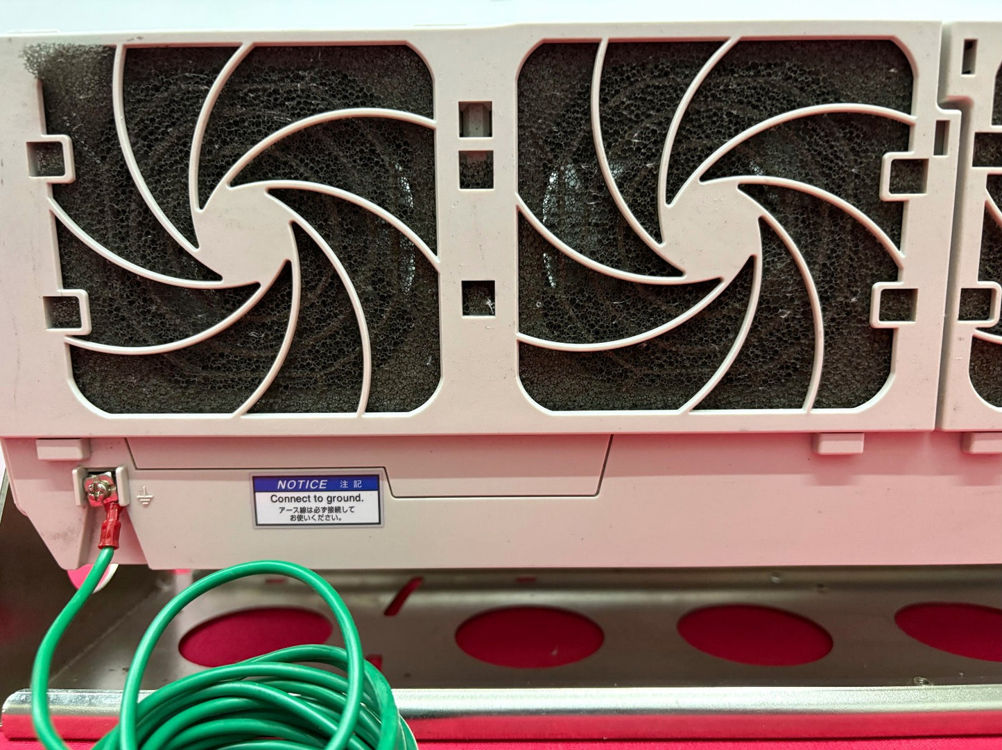 KEYENCE SJ-F5000 STATIC ELIMINATION BLOWER PULSE AC METHOD POWER: 100 to 240 VAC