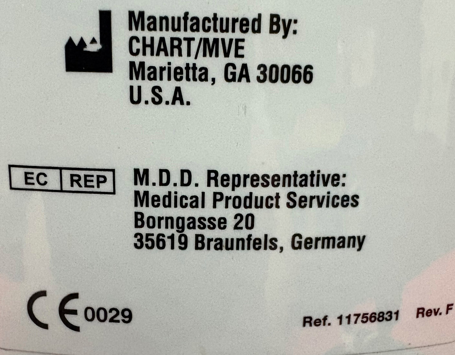 CHART/MVE MVE LAB 10 10740281 LIQUID NITROGEN ALUMINUM CRYOGENIC DEWAR TANK