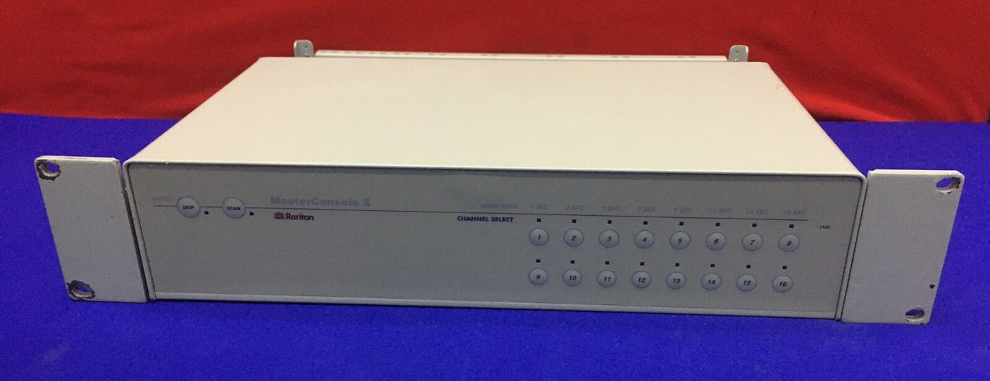 COMMUTATEUR KVM 16 PORTS RARITAN COMPUTER MCC16 MASTERCONSOLE II 