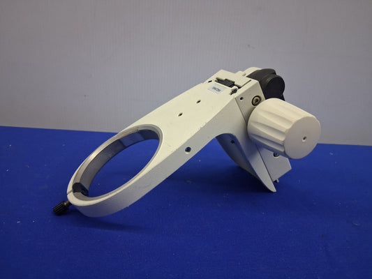 LEICA 10447254 STEREO MICROSCOPE FOCUS MOUNT POD HOLDER MICROSCOPE HOLDER  76MM