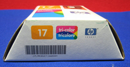 HP HEWLETT PACKARD INKJET PRINT CARTRIDGE 17 TRI-COLOR