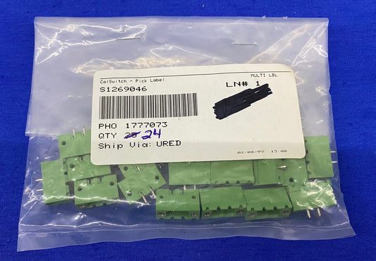 1 PKG QTY 24 - PHO / PHOENIX CONTACT 1777073 TESTATA MORSETTIERA