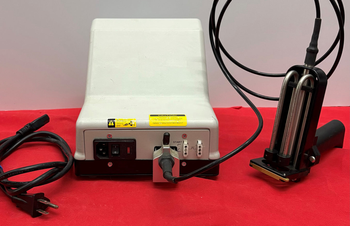 I&J FISNAR I&J123-S DISPENSER w/ DUAL TUBE BARREL HOLDER