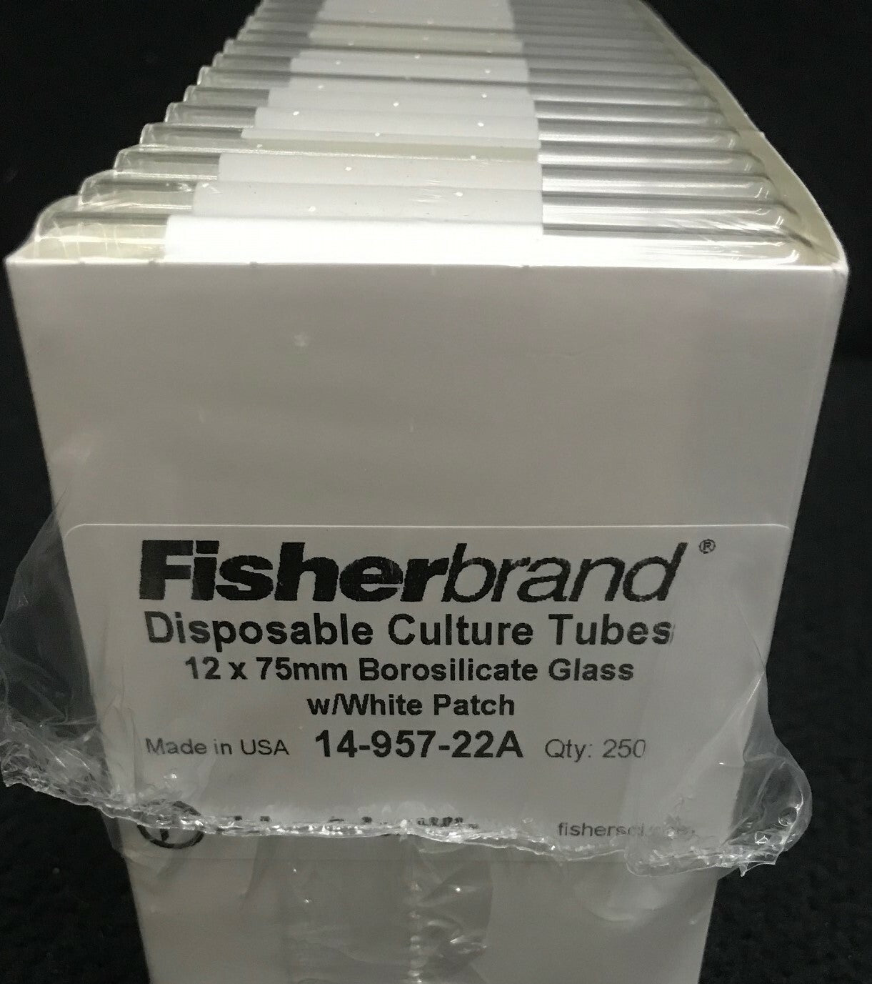 FISCHER SCIENTIFIC 14-957-22A 1 CONFEZIONE CONTENENTE 250 PROVETTE