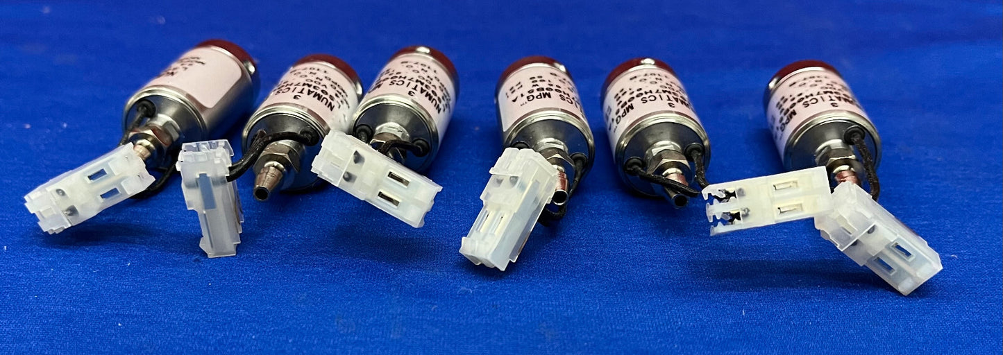 1 LOT, ANZAHL MIT 6 - NUMATICS MPG LS03M7H00B51A VENTIL 24 VDC .65 W 100/50 PSI 1107-B