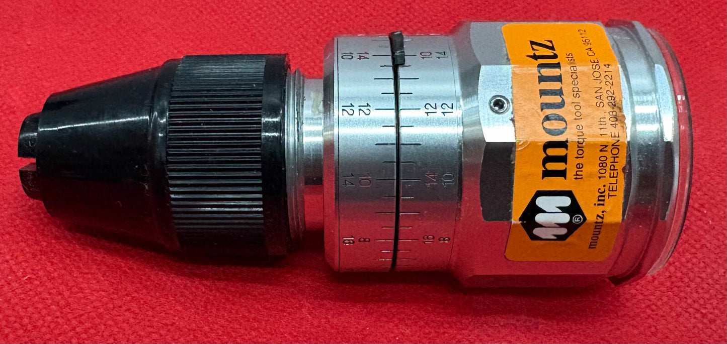 TOHNICHI / MOUNTZ  ATG TORQUE GAUGE 1200ATG-A ozf-in 18-0.5  w/ CASE