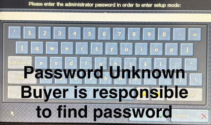 COGNEX VISIONVIEW 700 7” COLOR TOUCHSCREEN 821-0004-1R D PANEL