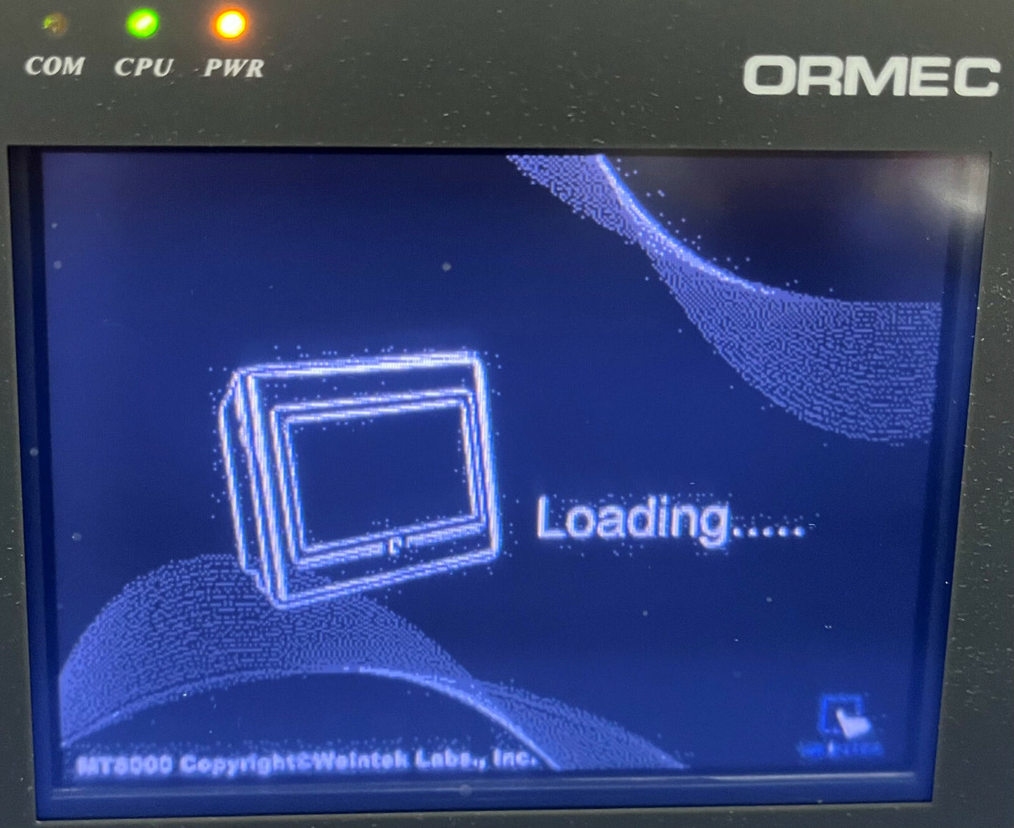 ORMEC MMI-8056 Operator Interface Color Display Touch Screen w/Enclosure