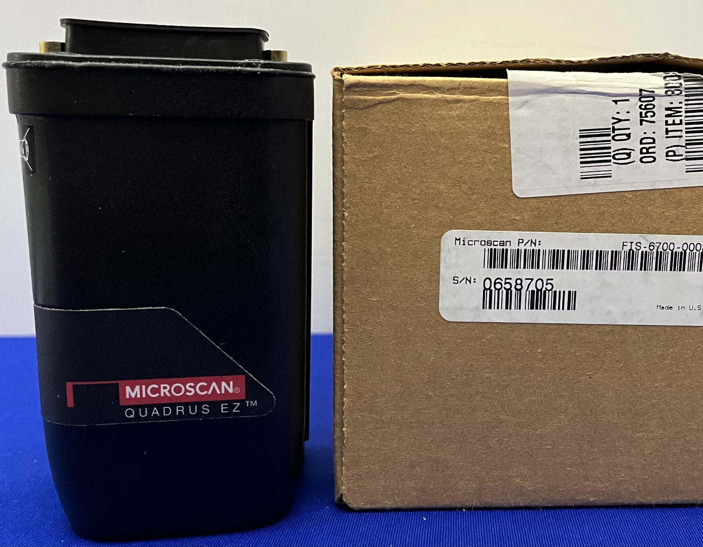 MICROSCAN スキャナー QUADRUS EZ FIS-6700-0003 バーコードリーダー 検証機 部品/修理