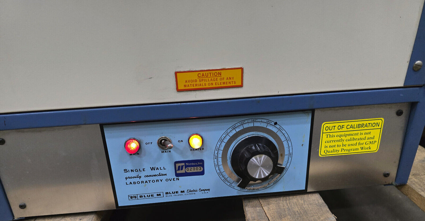 BLUE M SW-17TA EINWAND-LABOROFEN