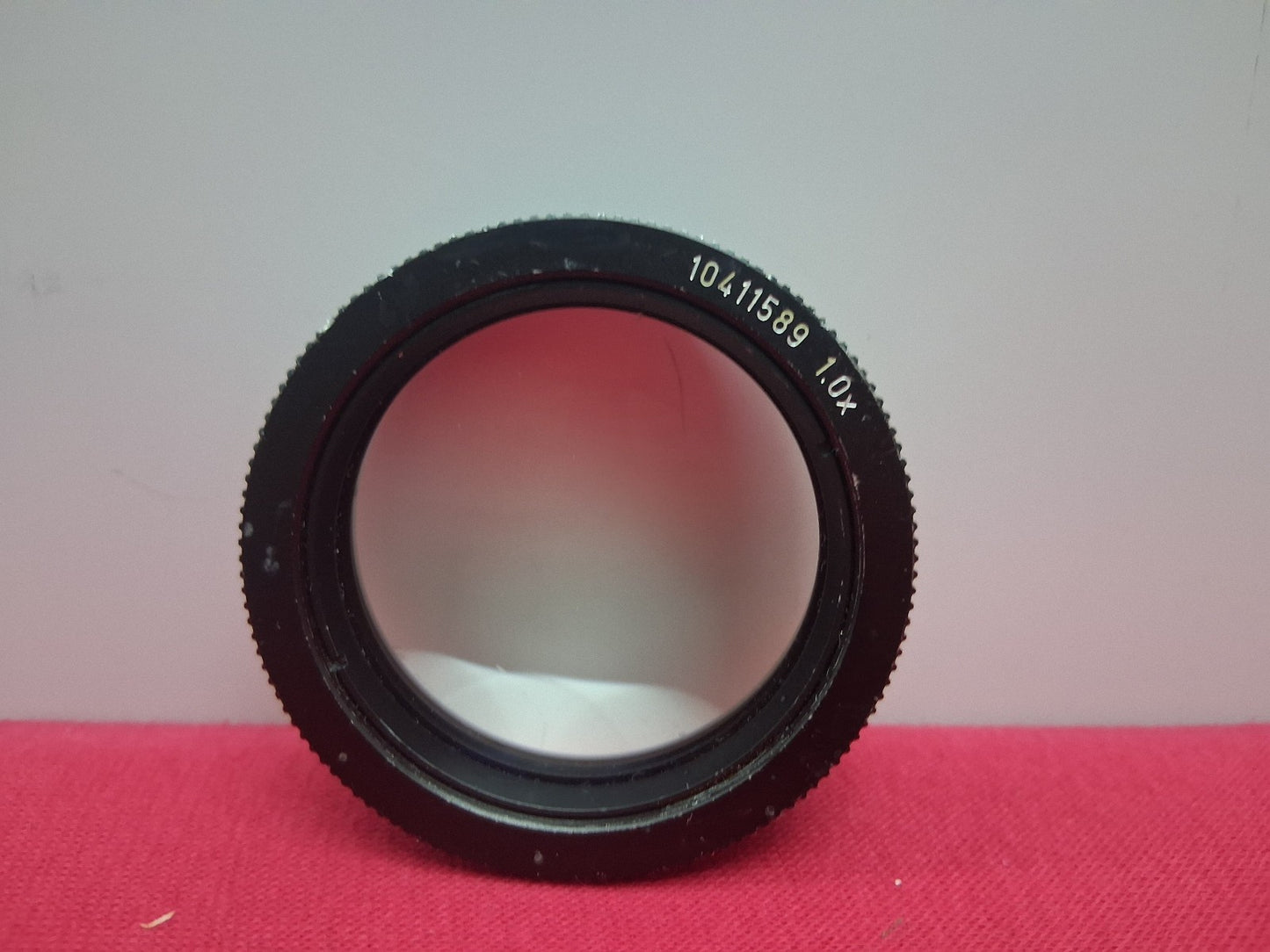 LEICA 10411589 1.0x Auxillary Objective Lens For Stereo Microscope