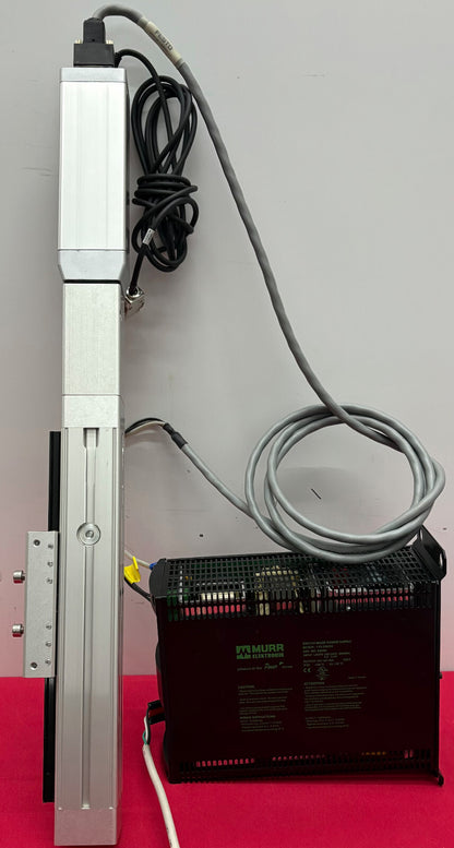 FESTO LINEAR ACTUATOR & FESTO MOTOR & MURR SWITCH MODE POWER SUPPLY PARTS/REPAIR