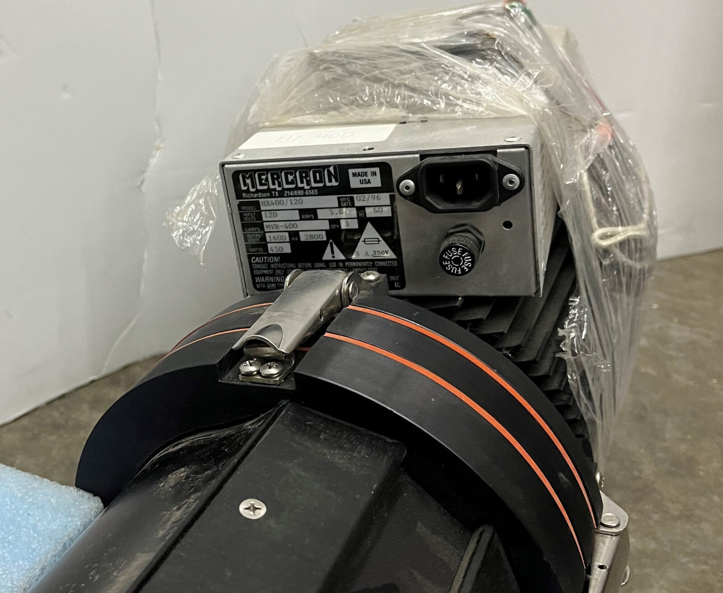 BARRE LUMINEUSE RONDE IR-LUM MERCRON IRDIS MODÈLE HX400/120