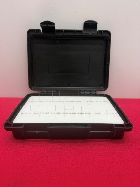 Vermont Gage Class X  Go Over / Under Gage Pin Set 0.0114 Nominal 23 of 25 Pins