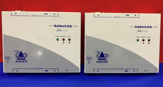 Lot de 2 rallonges AdderLink XLSliver CAT 5 ALSTX 5 V CC