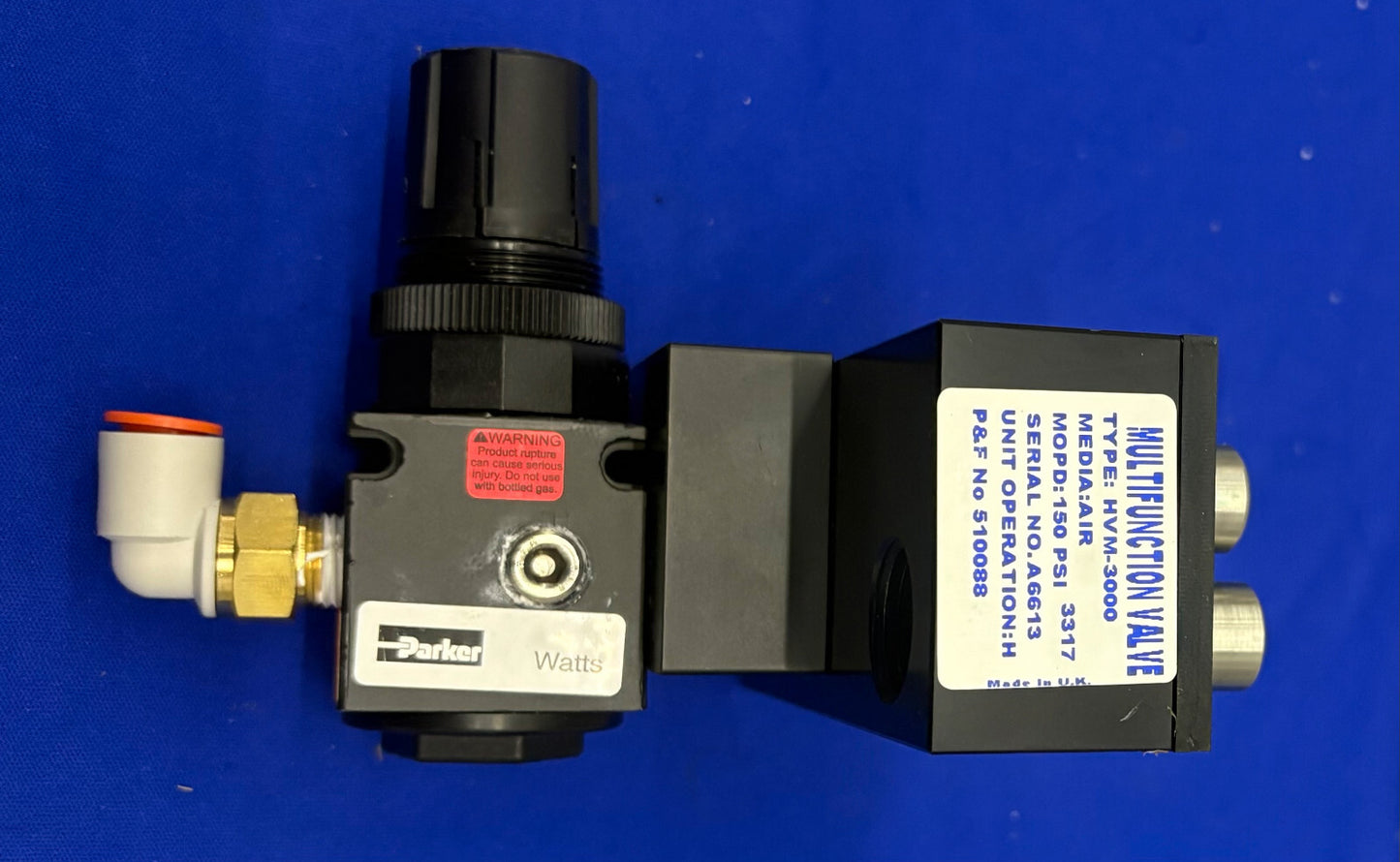 VÁLVULA DE CONTROL DE PURGA MULTIFUNCIÓN DE COLECTOR TIPO Y O Z PEPPERL+FUCHS 3003-LPS