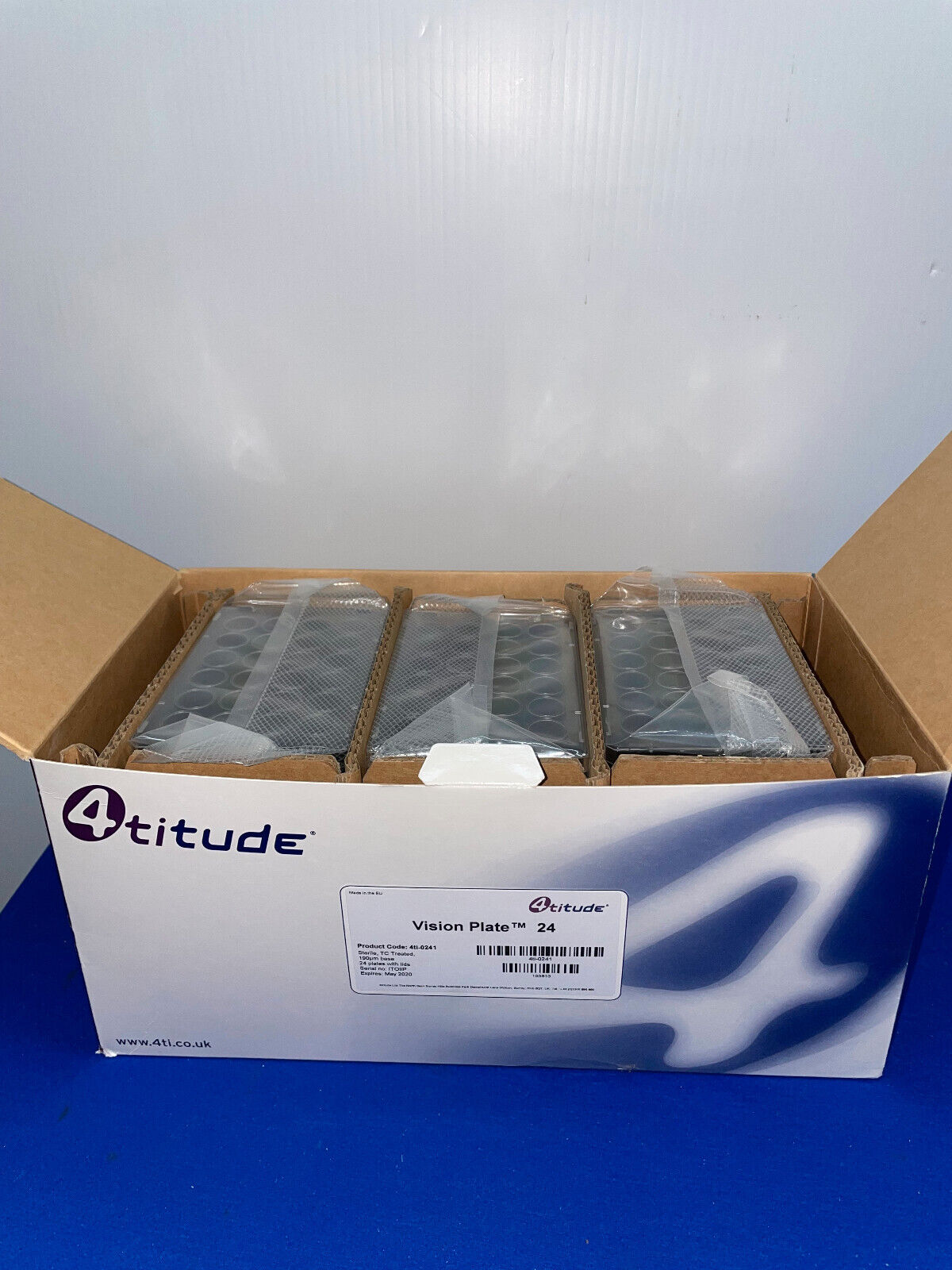 4TITUDE 4ti-0241 ® VISION PLATE™ 24 - 1 PAKET MIT INSGESAMT 24 PLATTEN MIT DECKEL