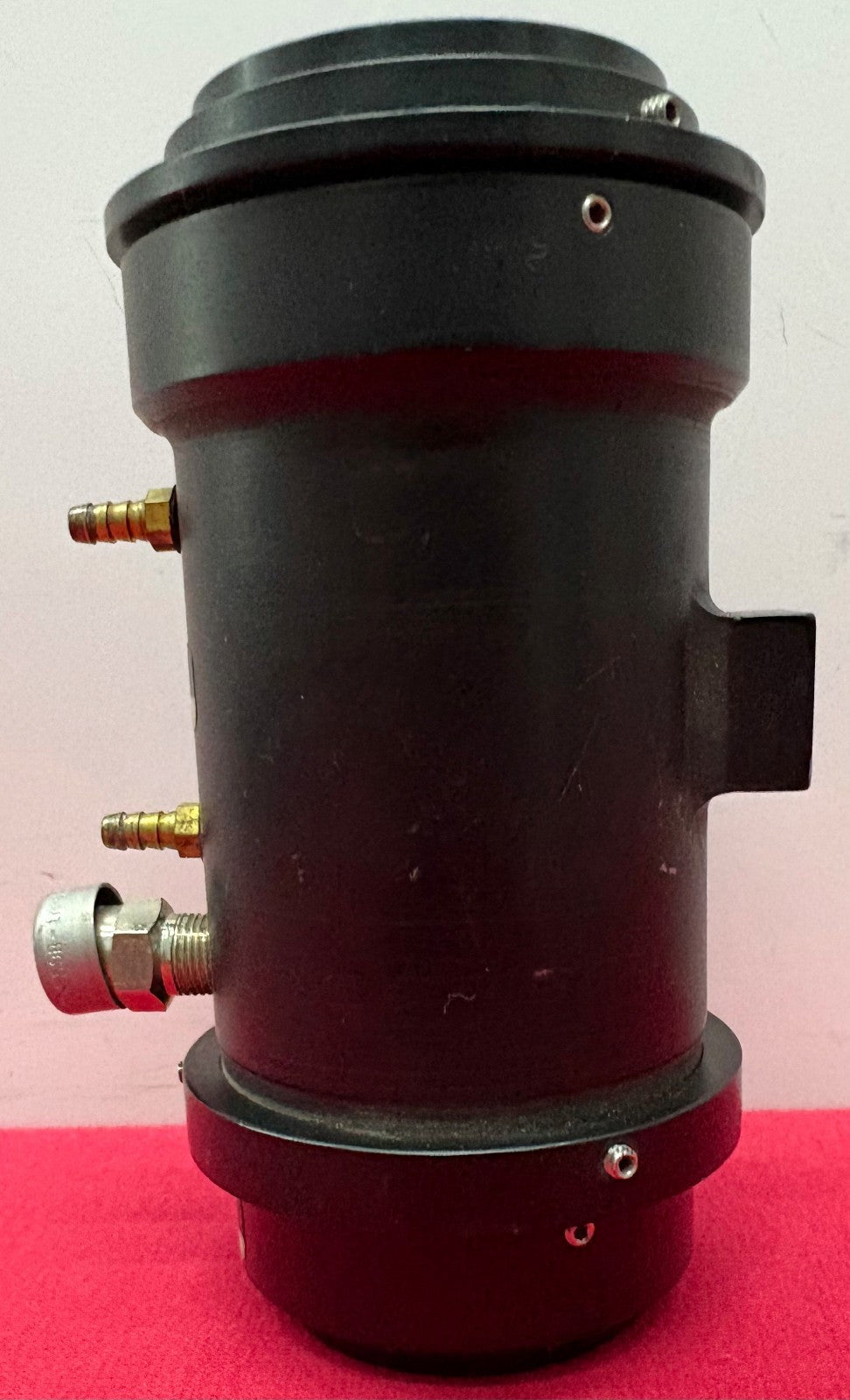 ORIEL 6123 LIQUID OPTICAL FILTER 2" SERIES & 6195 FLANGE LENS HOLDER 1.5" SERIES