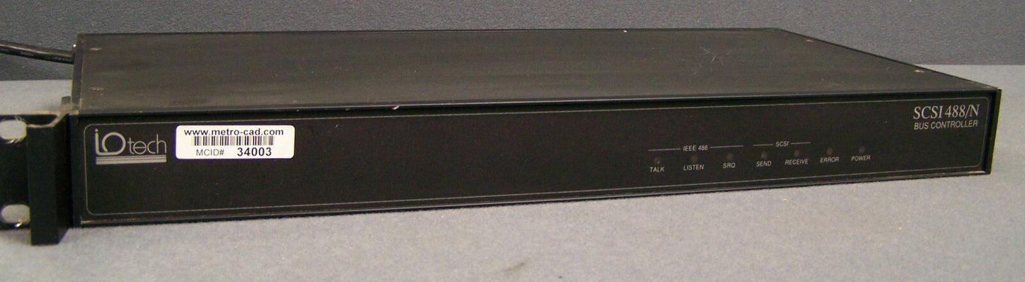 CONTROLLER IO TECH SCSI 488/N CONTROLLER BUS IEEE 488 SN 044009