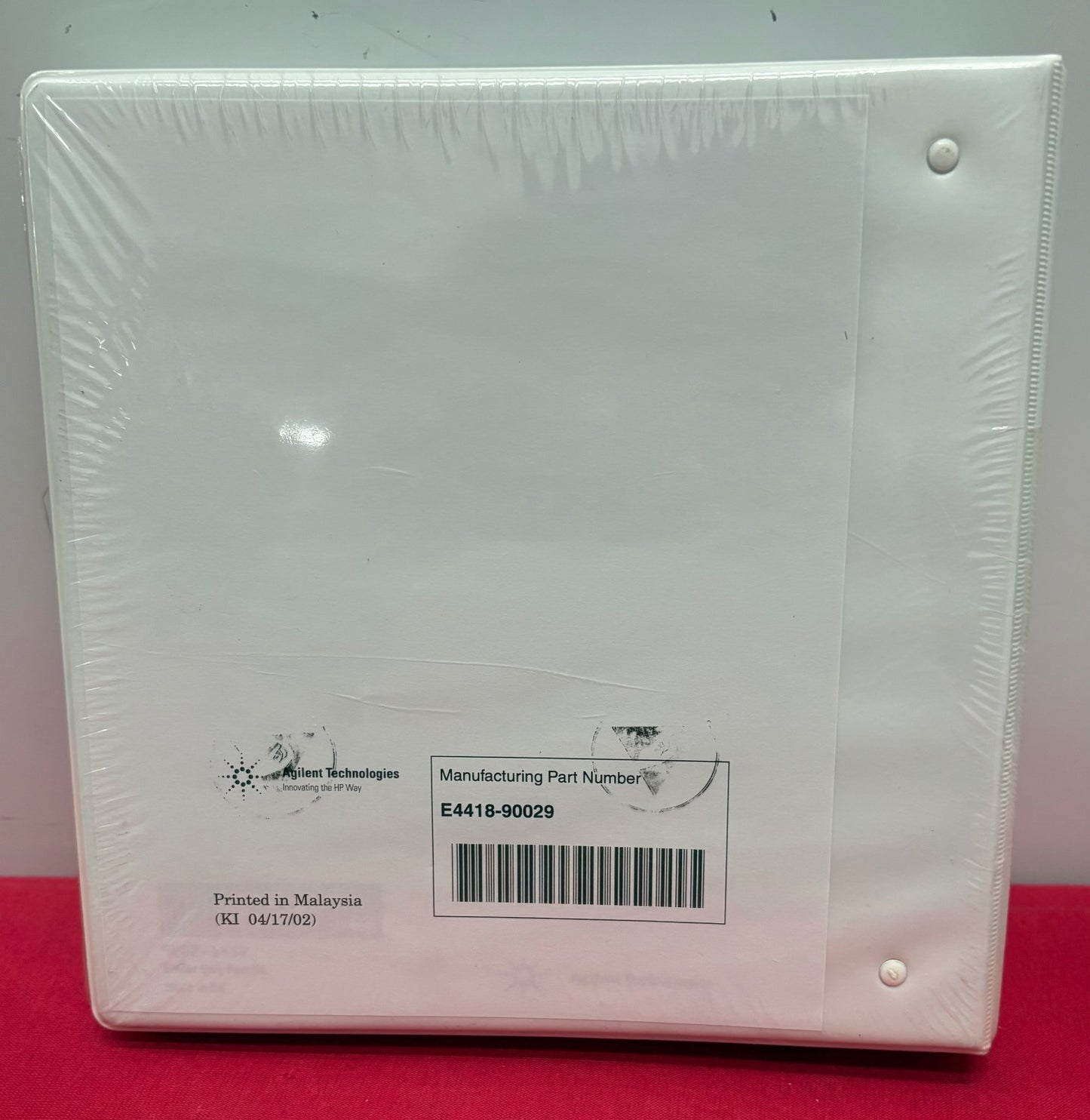 HP AGILENT E4418B/E4419B POWER METER PROGRAMMING GUIDE PN# E4418-90029