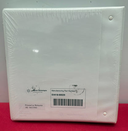 HP AGILENT E4418B/E4419B POWER METER PROGRAMMING GUIDE PN# E4418-90029