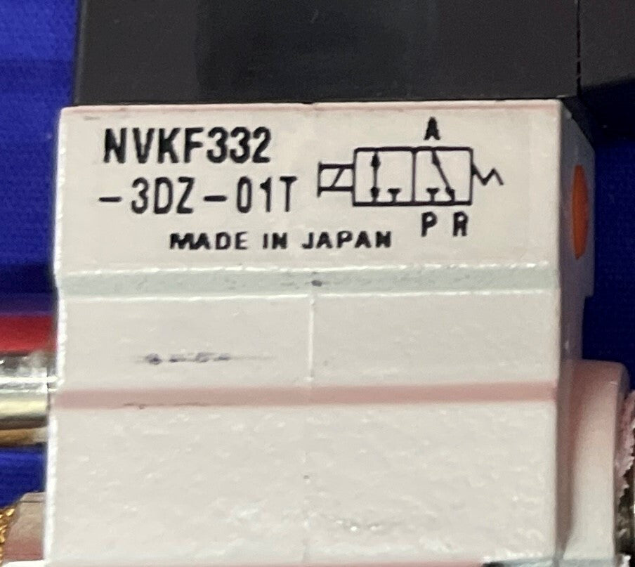 1 LOT HOEVEELHEID VAN 3 - SMC NVKF332-3DZ-01T SOLENOÏDEKLEP