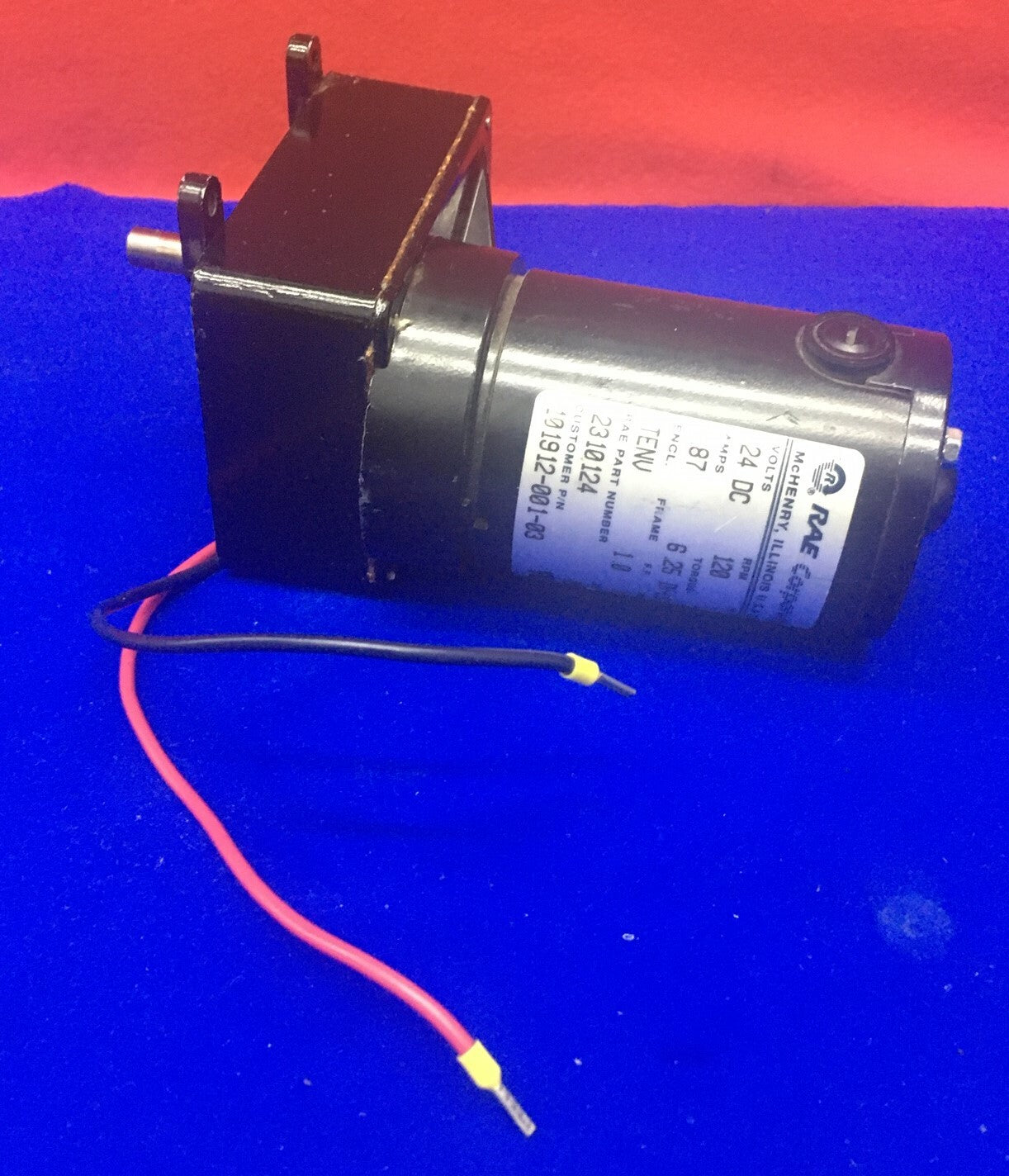 RAE 2310124 / 101912-001-03 24DC RPM 120