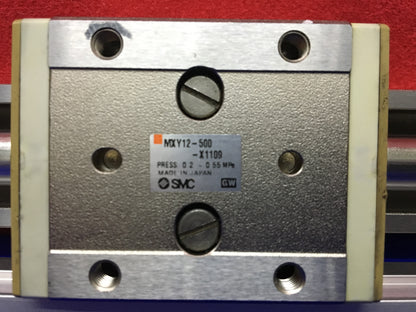 SMC MXY12-500-X1109 スライドテーブルプレス 0.2-0.55MPa