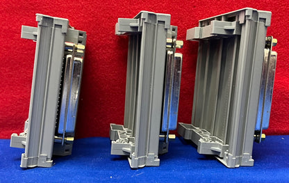 1 ロット数量 3 - WAGO 50 ピン DIN レール マウント ターミナル ブロック