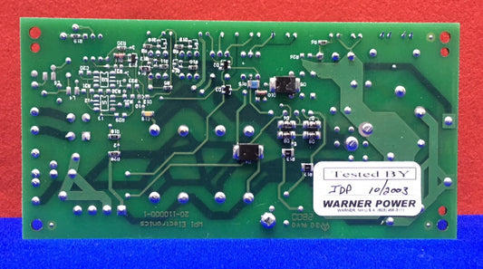 WARNER POWER 70-011020 REV 4 HOCHSPANNUNGSSTROMVERSORGUNG