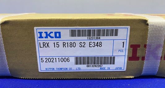 IKO LRX 15 R180 S2 E348 LINEAR GUIDE RAIL