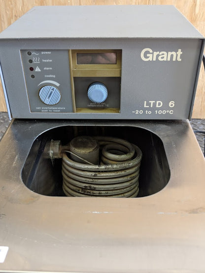 CIRCULADOR REFRIGERADO CALENTADO GRANT LTD 6 LTD6(L) PROBADO PARA ENCENDER ÚNICAMENTE