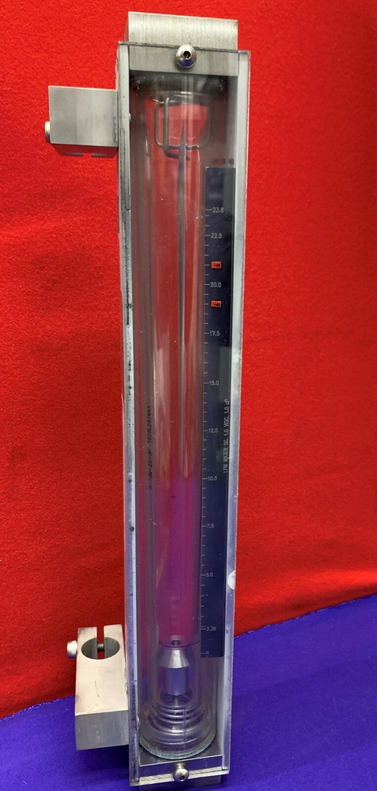 Brooks Instrument 1307FL22CK1BA Tube LPM Water Variabele Oppervlakte Flowmeter 