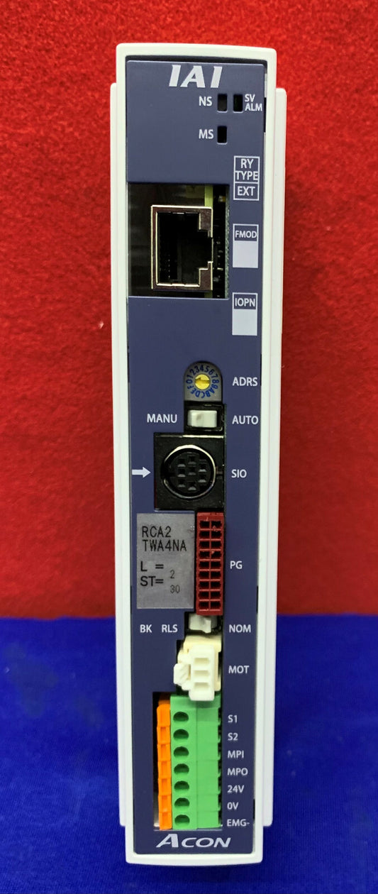 IAI ACON-CG-20I-EP-0-0 RCA2 Position Drive Interruption EtherNet/IP Controller
