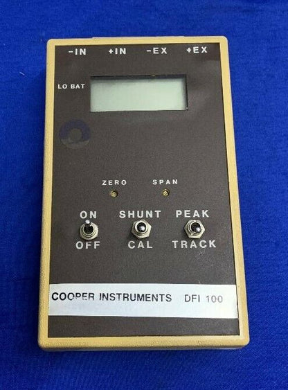 ACONDICIONADOR DE SEÑAL DIGITAL PORTÁTIL DFI 100/ DFI-100 DE COOPER INSTRUMENTS