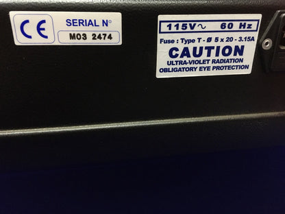 Salas oscuras de Cole Parmer Cole-Parmer Instruments Co. Serie 9818 