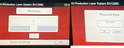 OCS XL7 HORNER HEXW1E4FB OPERATOR INTERFACE DC/DC I/O 24 DIGITAL INPUTS 12V