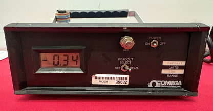 OMEGA FMA-DV GAS MASS FLOW CONTROLLER  115V RANGE: 0-100% - FOR PARTS/REPAIR