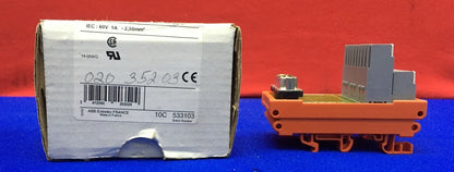 ABB / ENTRELEC 002035203 / 20352.03B DIN-RAIL IEC:60V 1A -2 50mm2 