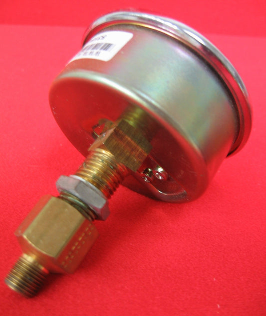 MANOMETRO NOSHOK 60 PSI 0-60 PSI MANOMETRO CONNETTORE POSTERIORE MONTAGGIO A PANNELLO 1/4" 