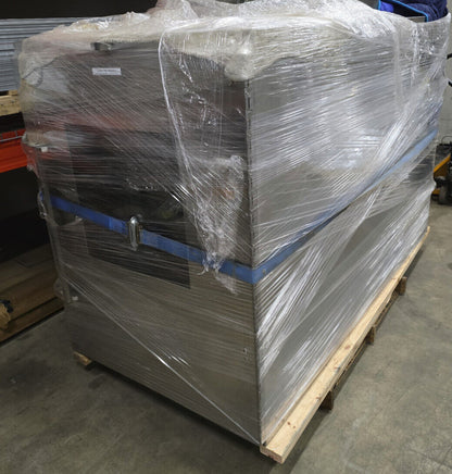 BOÎTE DE PASSAGE POUR CHARIOT / MONTAGE AU SOL DE 6 PI DE CLEAN AIR PRODUCTS.