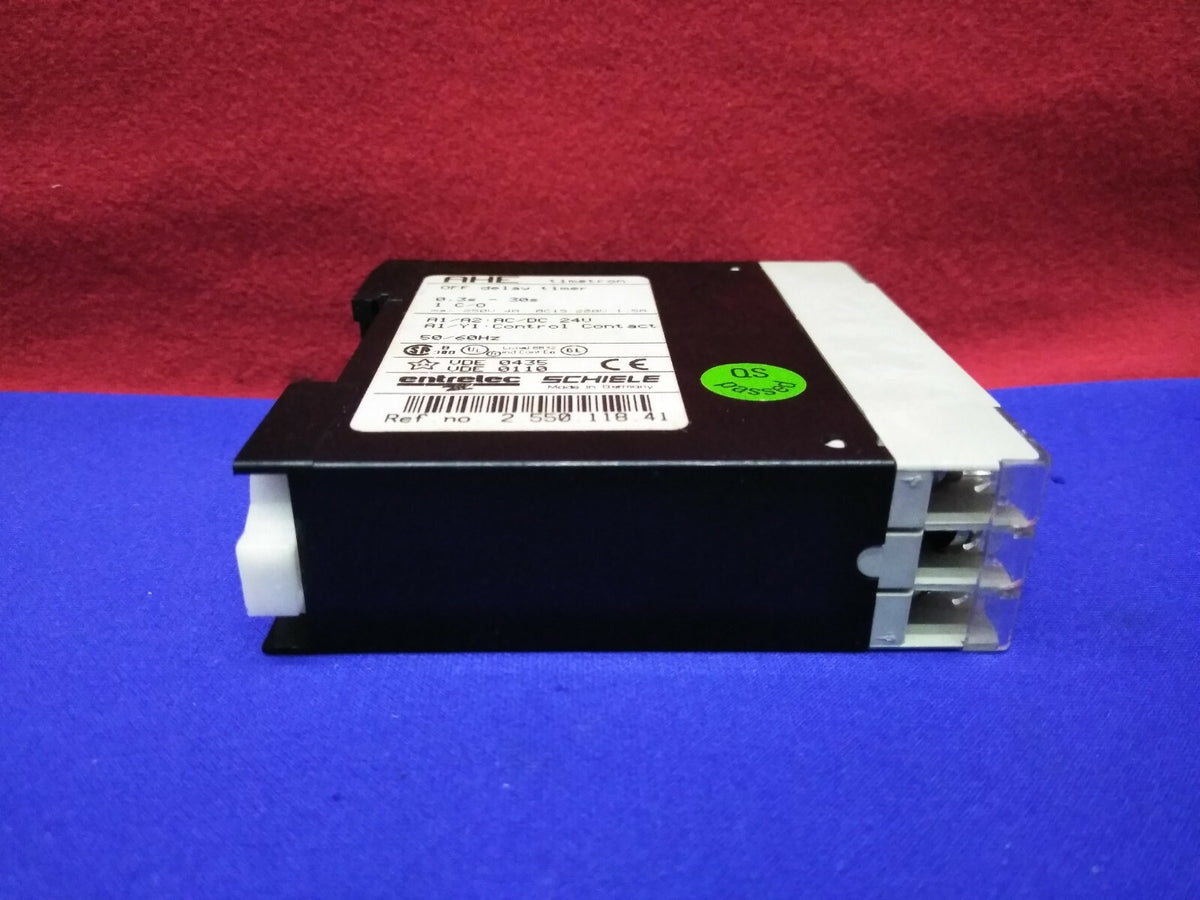 ENTRELEC AHE SCHIELE TIMETRON Ausschaltverzögerungstimer .3-30s 2.550.118.41 / 255011841