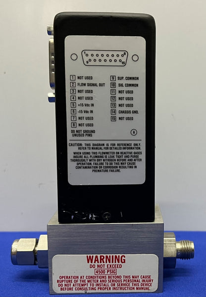 BROOKS INSTRUMENTS 5860E 5860EA154YEA MASSENFLUSSSENSOR GAS: KOHLENDIOXID